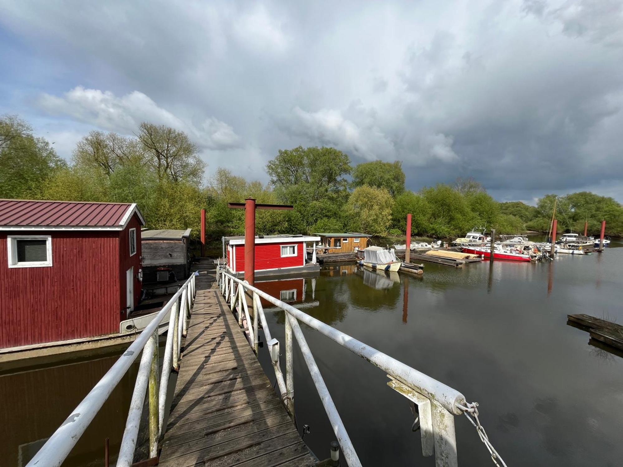 Hausboot Stoeckte Villa Winsen  Eksteriør bilde