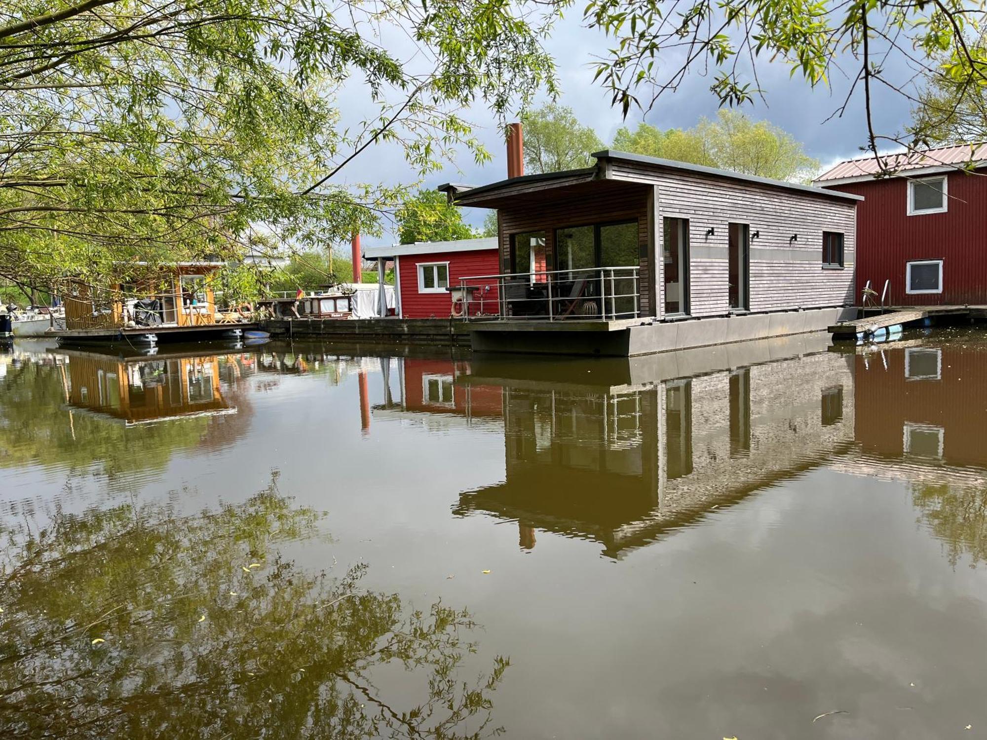 Hausboot Stoeckte Villa Winsen  Eksteriør bilde