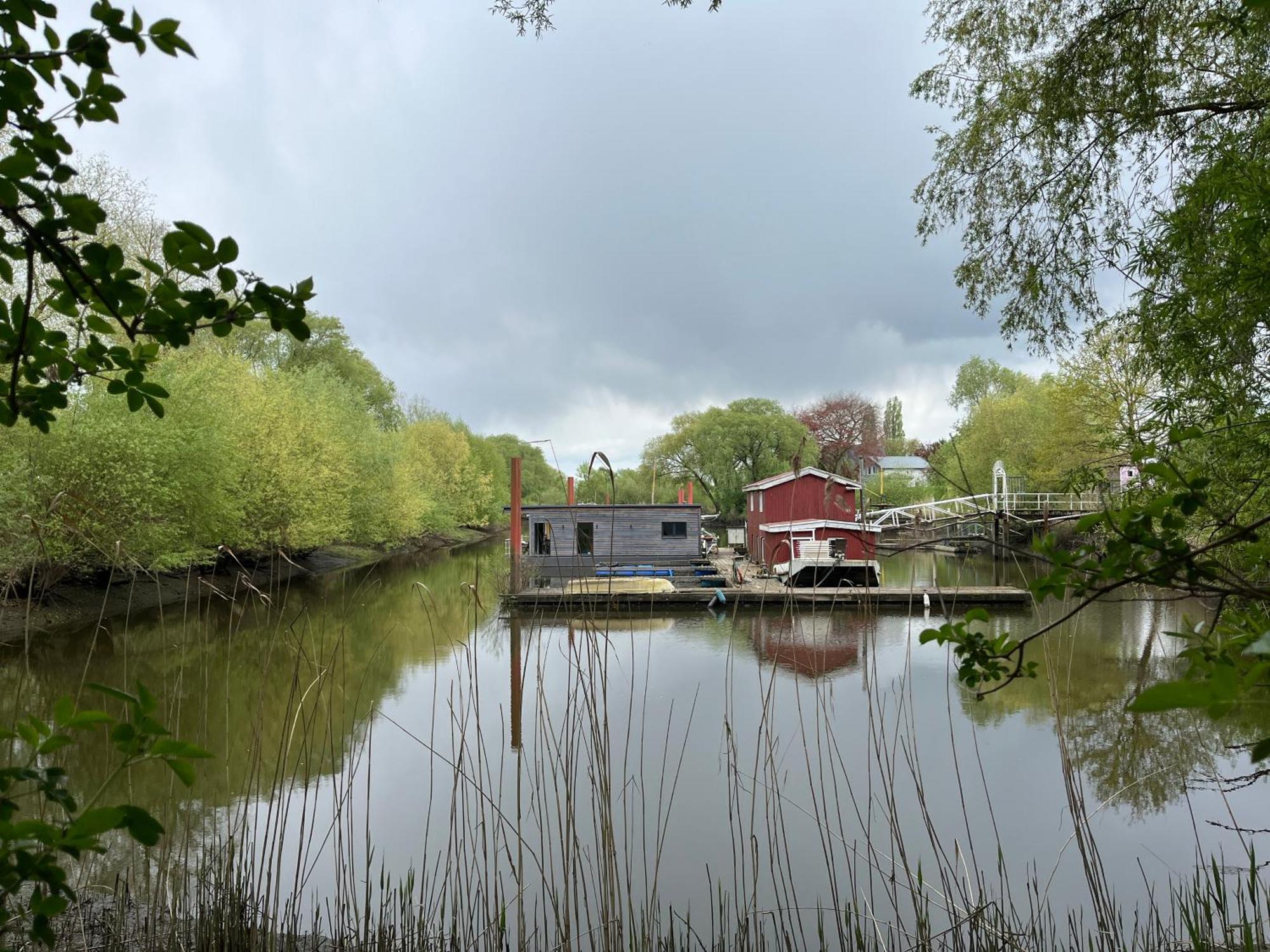 Hausboot Stoeckte Villa Winsen  Eksteriør bilde