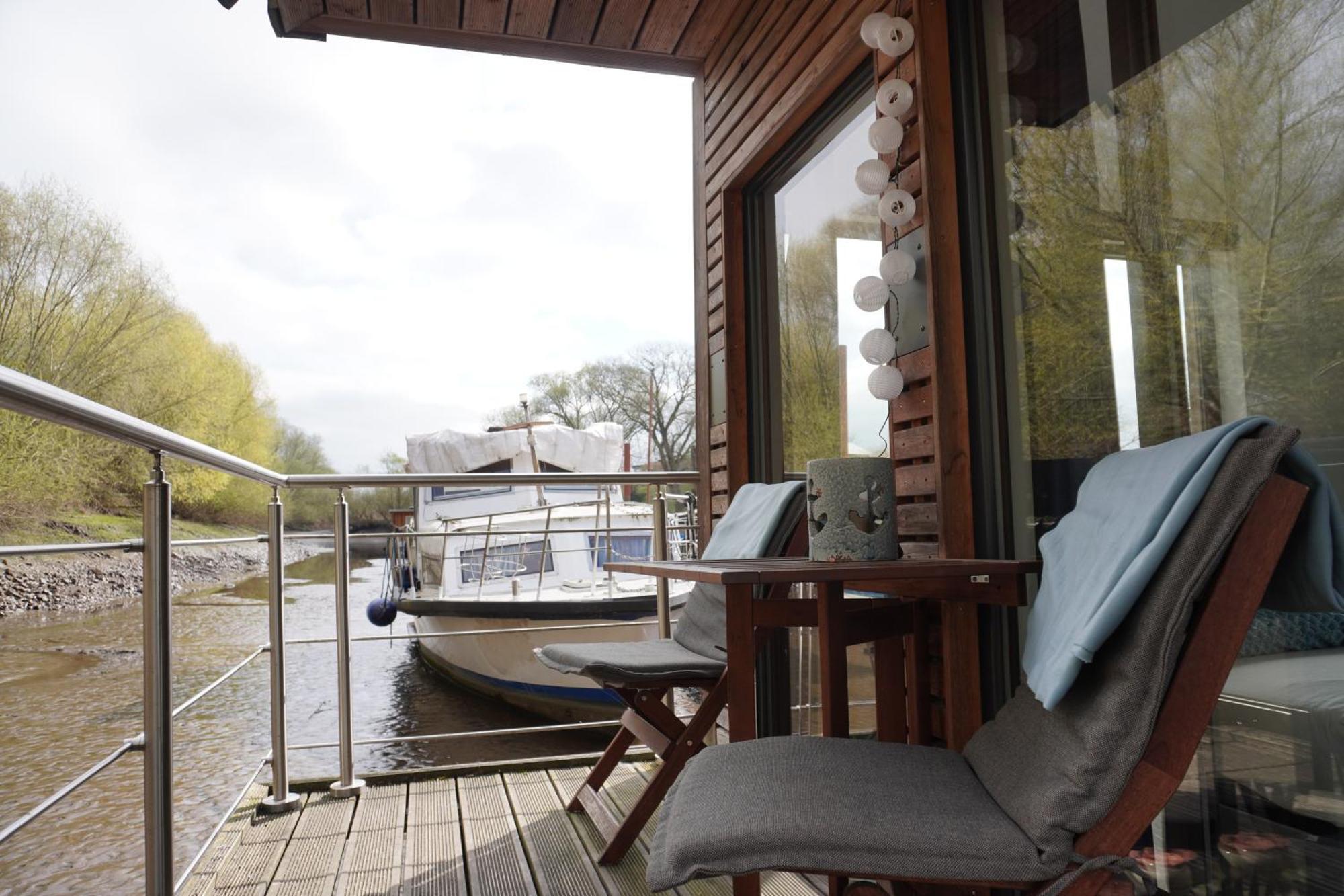 Hausboot Stoeckte Villa Winsen  Eksteriør bilde